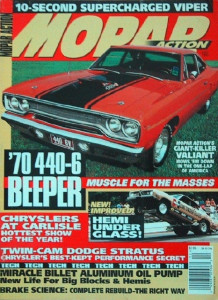 MOPAR ACTION 1995 DEC - HEMI UNDER GLASS, YASEMIN